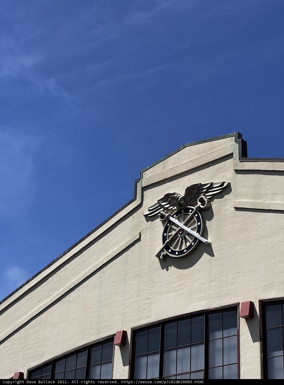 Eagle on Clock Tower