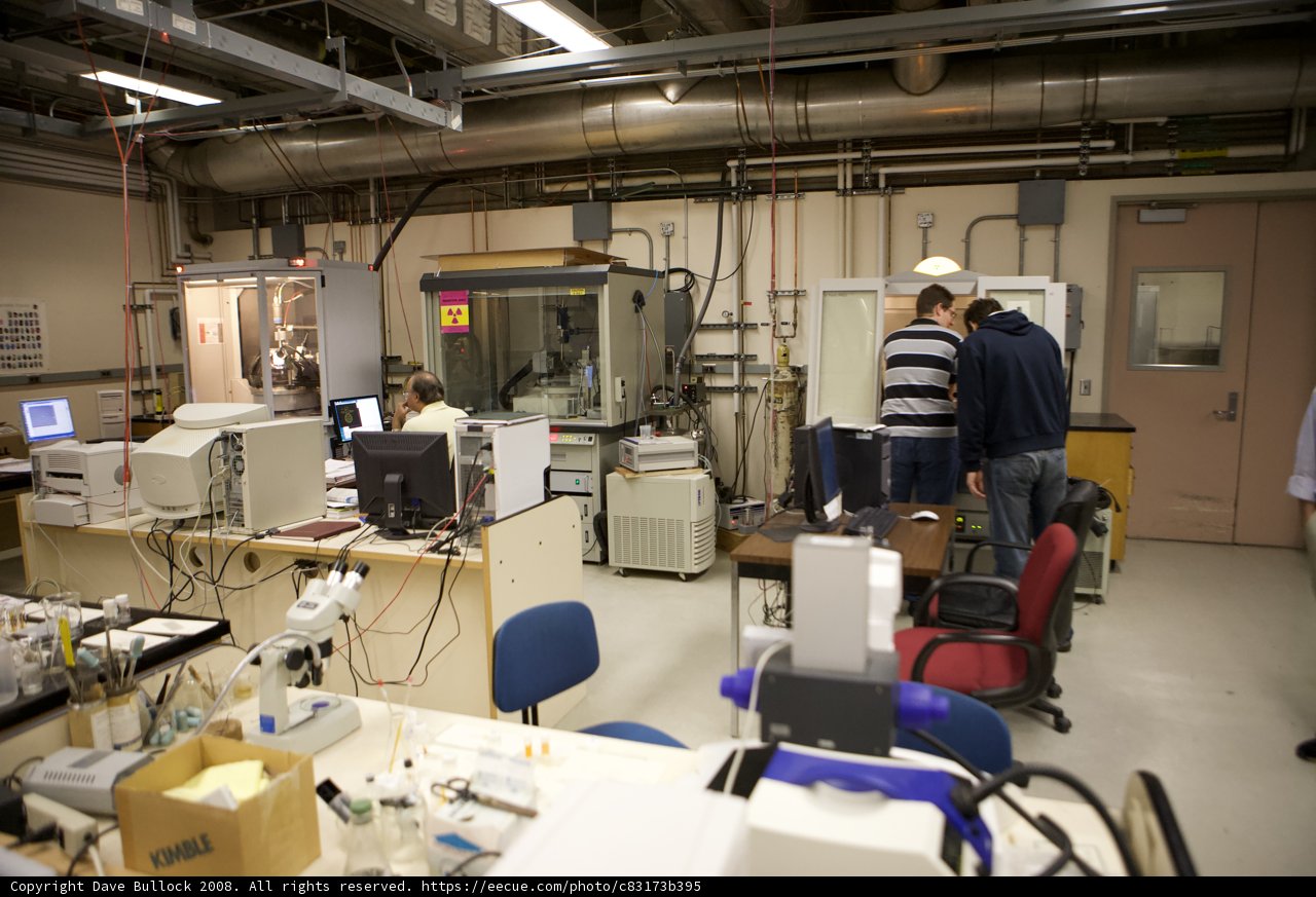 Nanotech Laboratory Team hard at Work