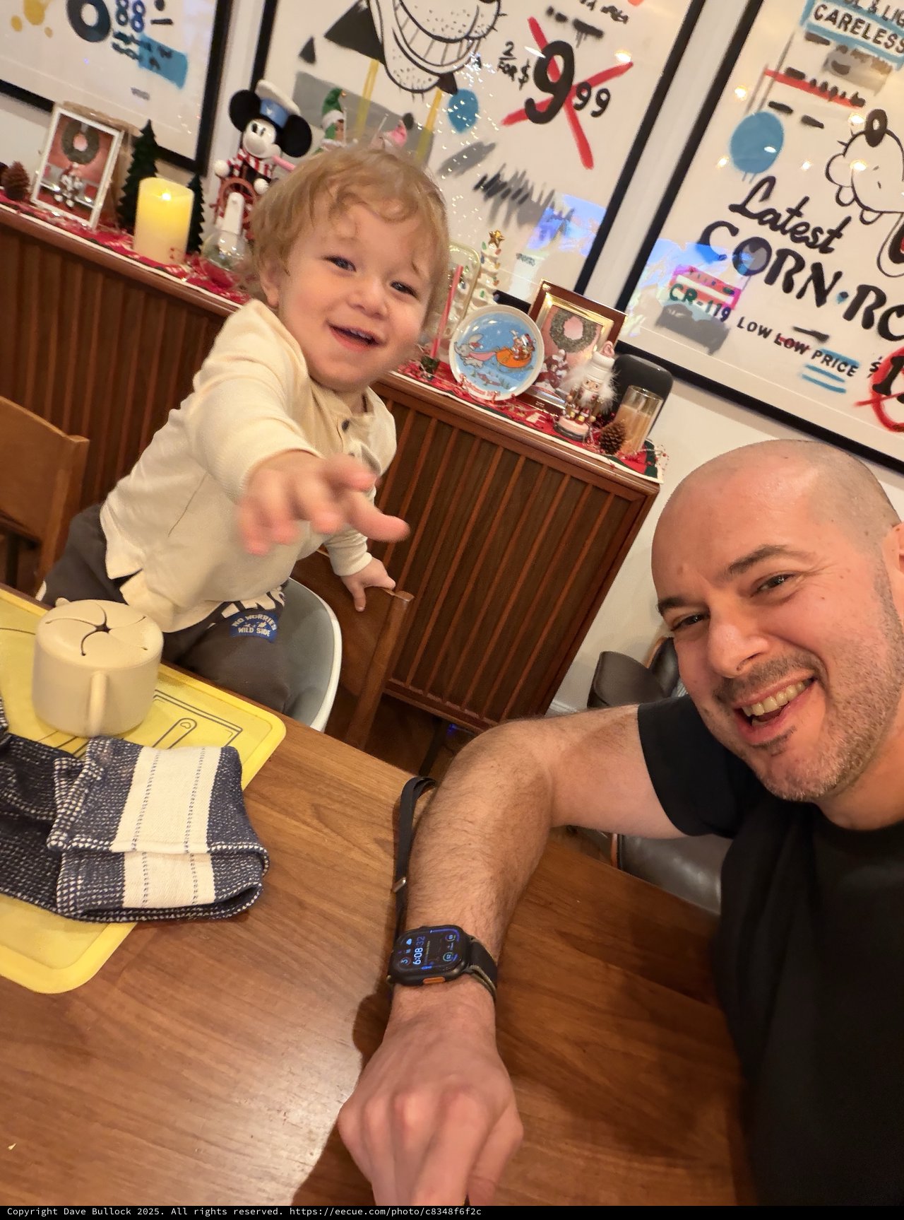 Father and Toddler Enjoying Quality Time Together