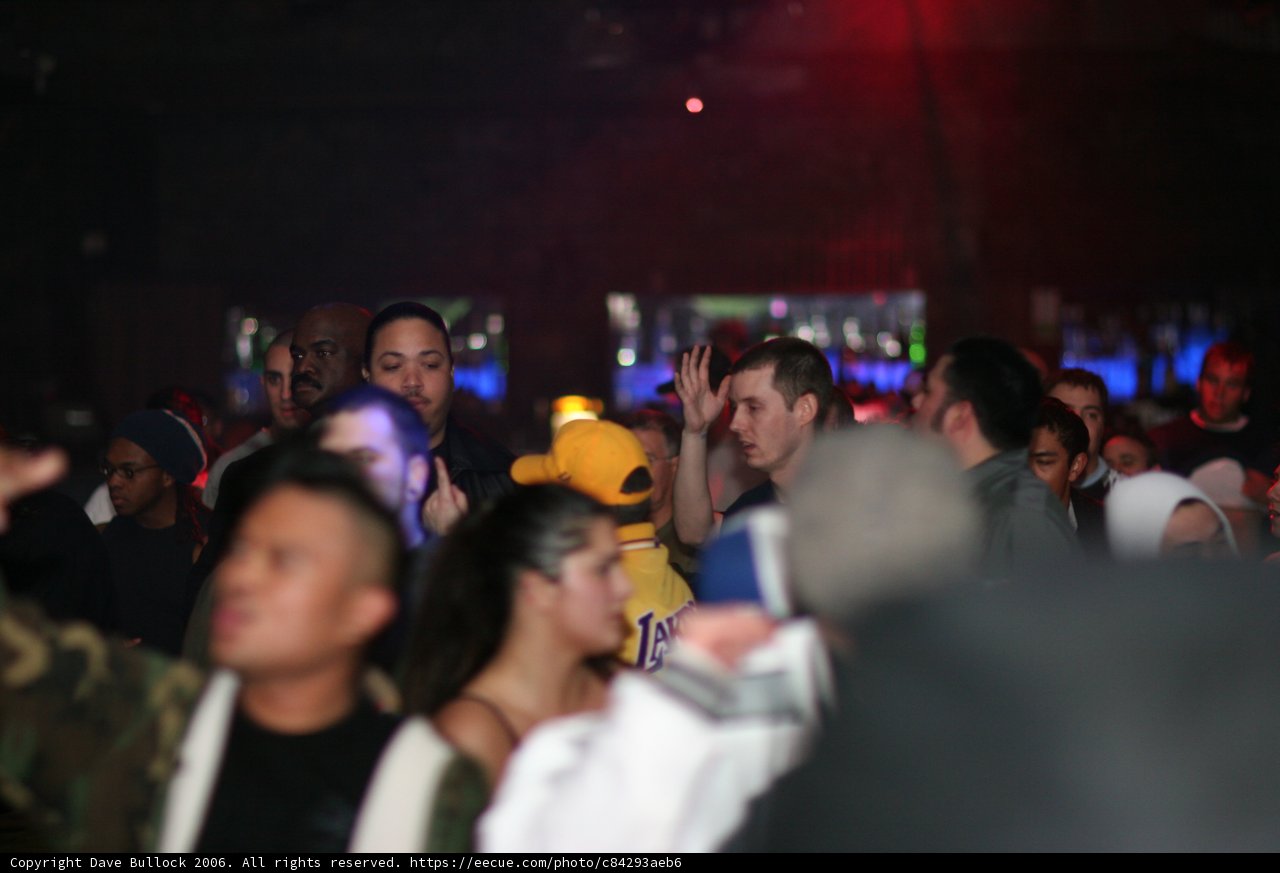 Nightclub Crowd Gets Pumped