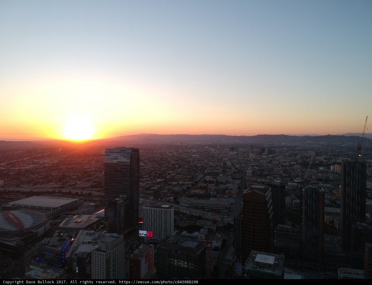 Golden Glow over the City of Angels