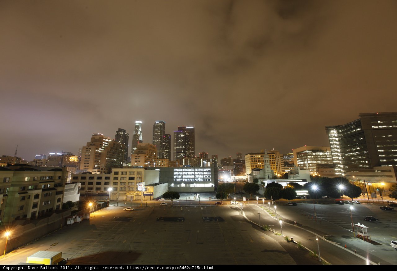 Nighttime Metropolis Intersection