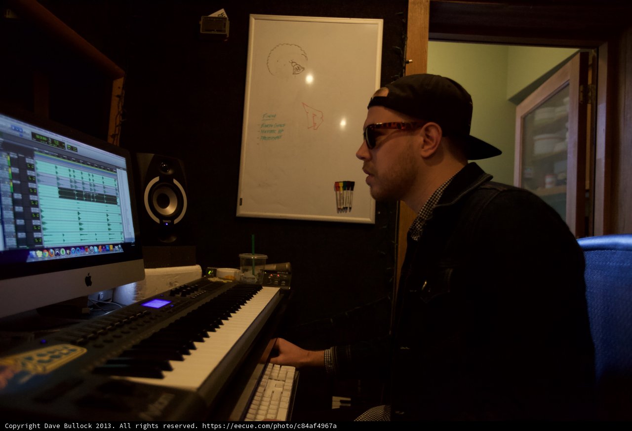Music Production in Progress