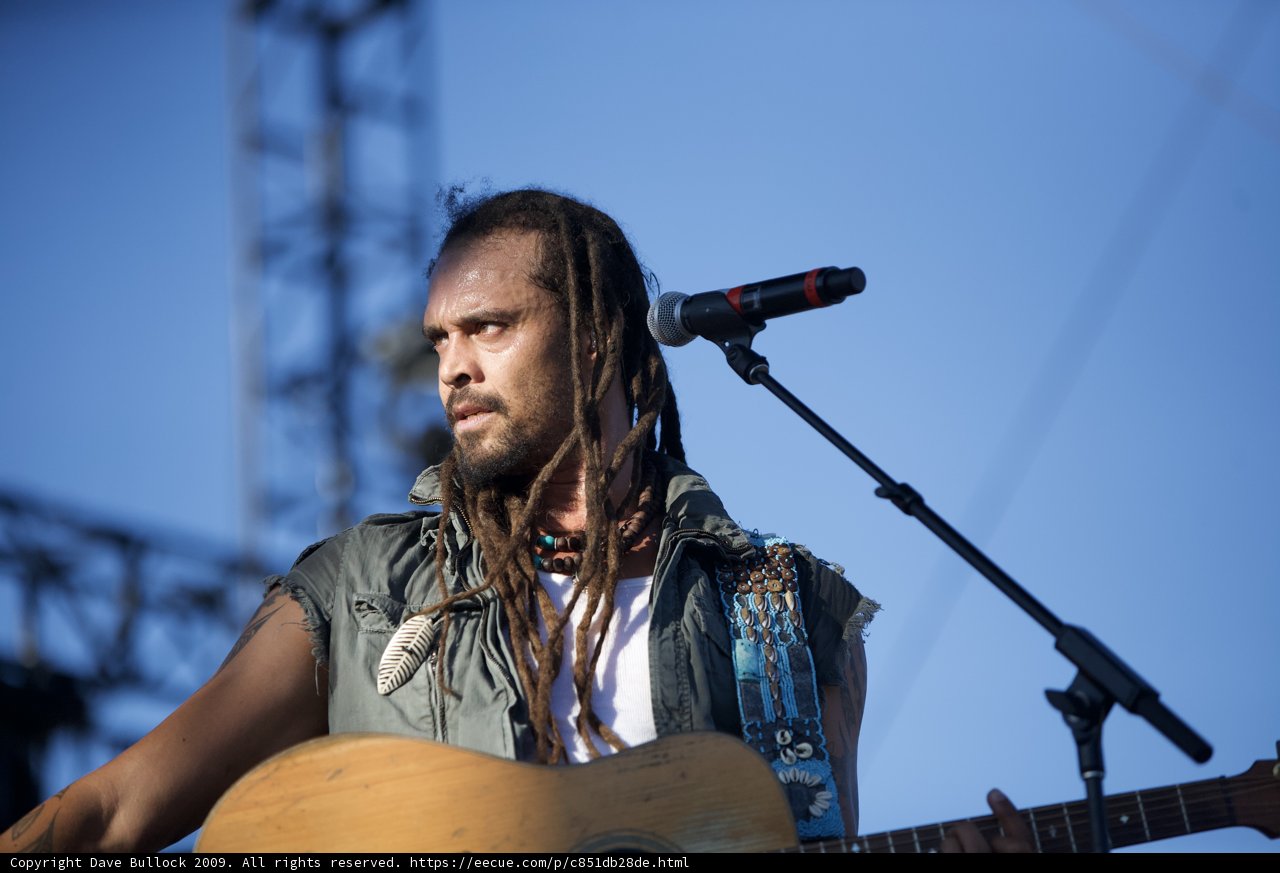 Michael Franti's Acoustic Set at Coachella 2009