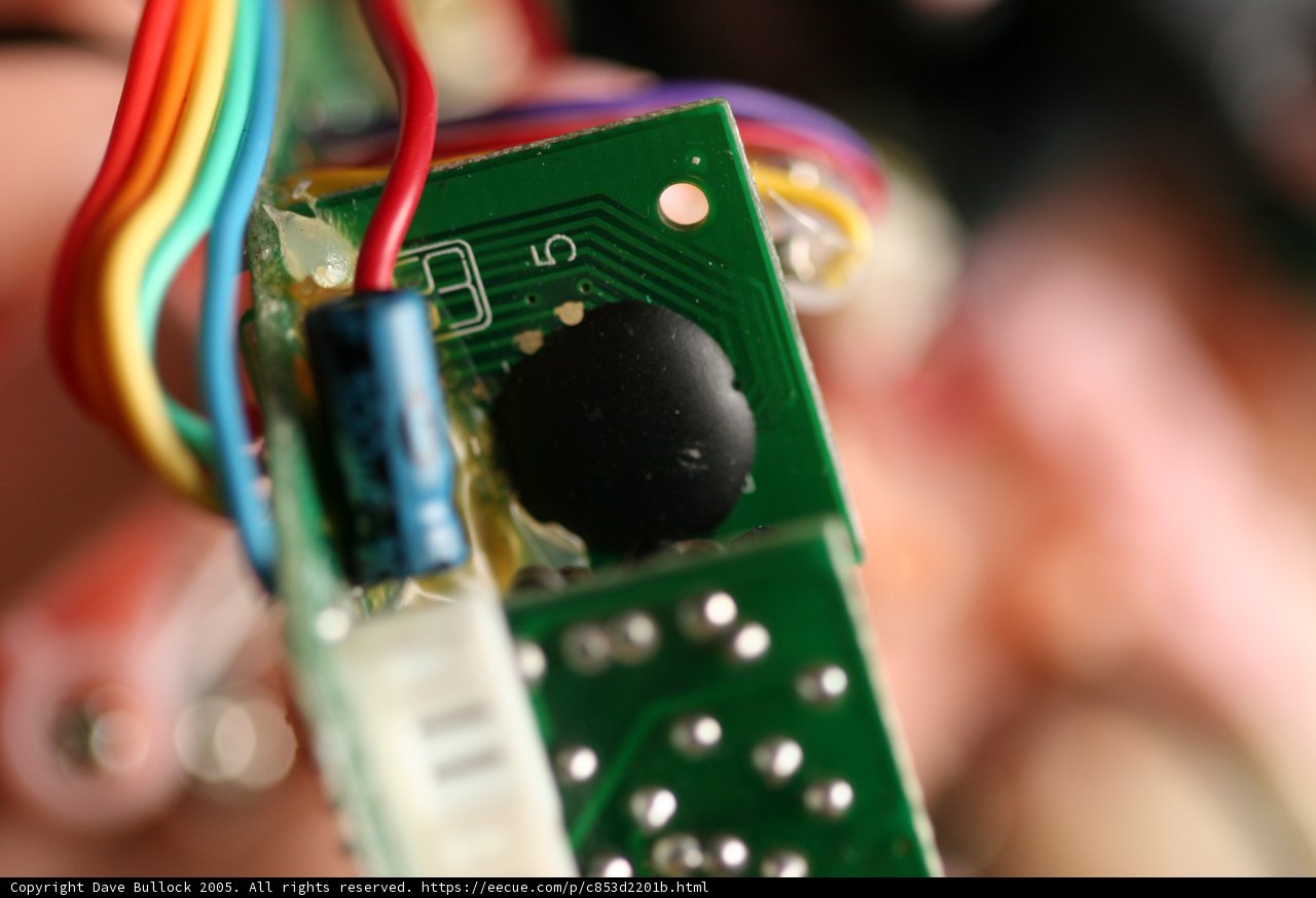 Small Electronic Device Up Close