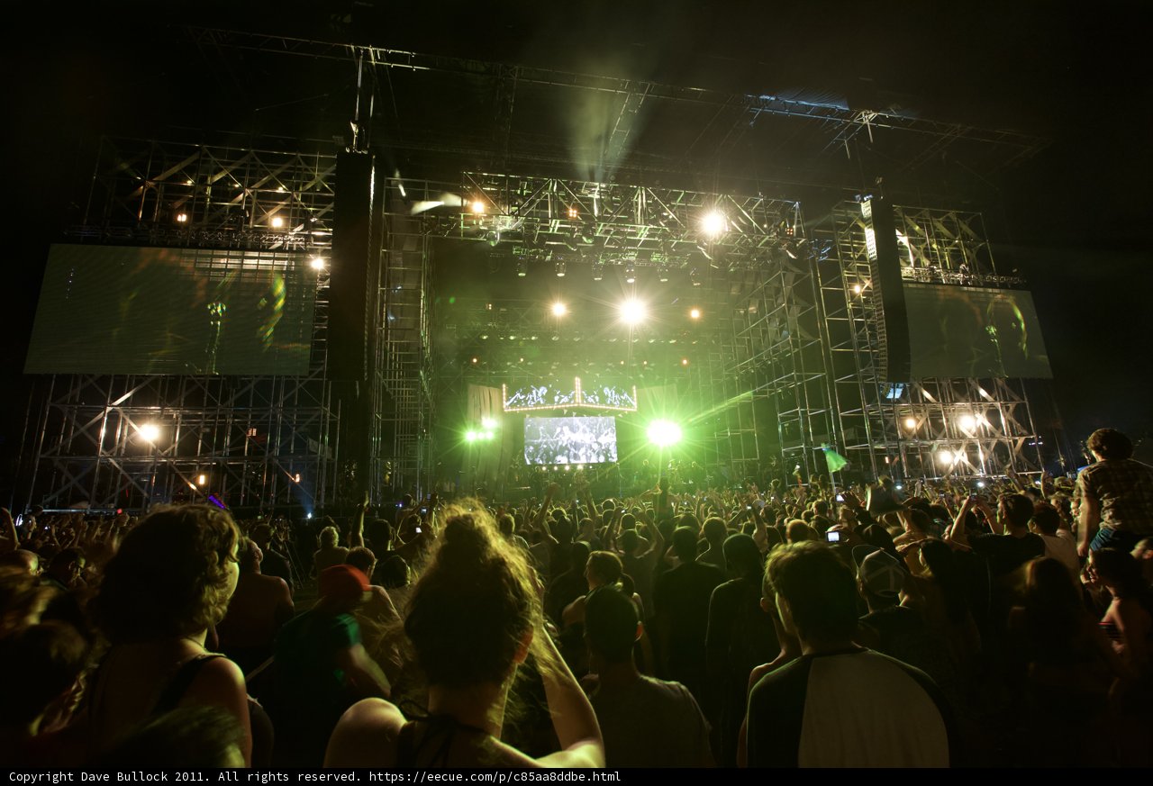 Electric Green: Rocking Out at Coachella 2011