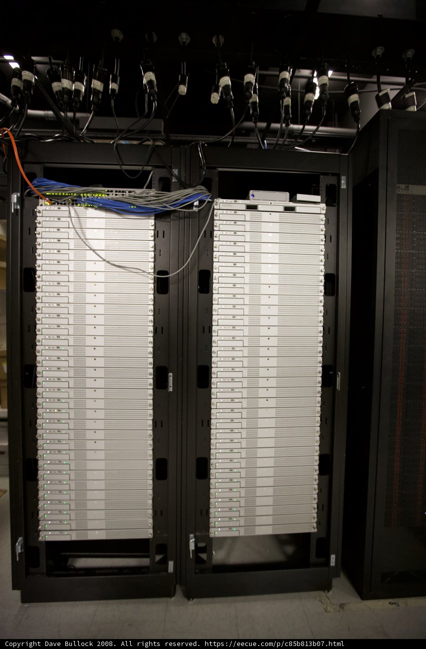 The Towering Servers in the Data Center