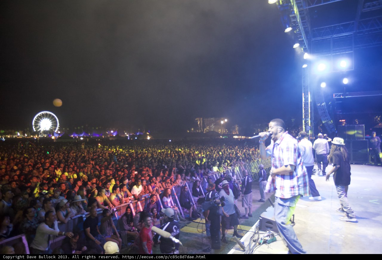 Rocking the Night Away at Coachella Concert