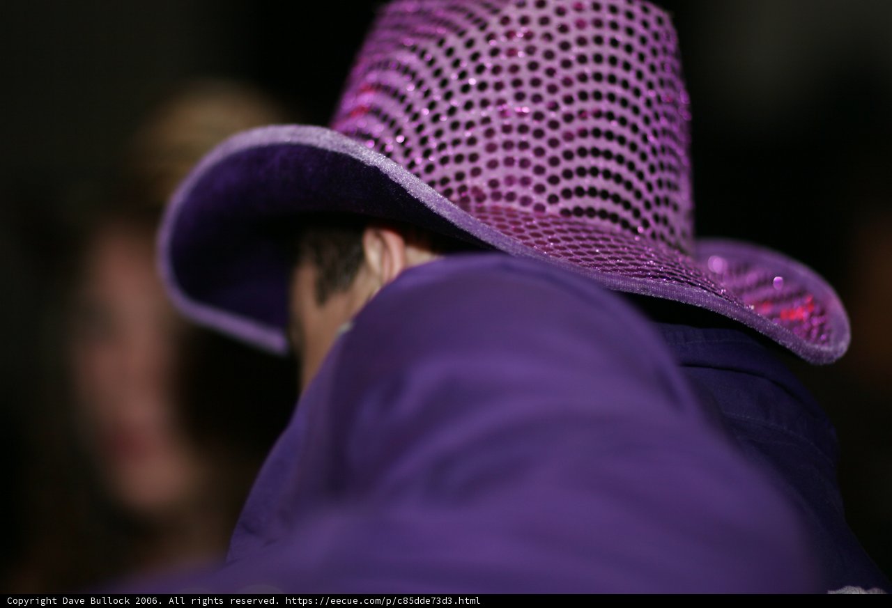 Purple Hat Man