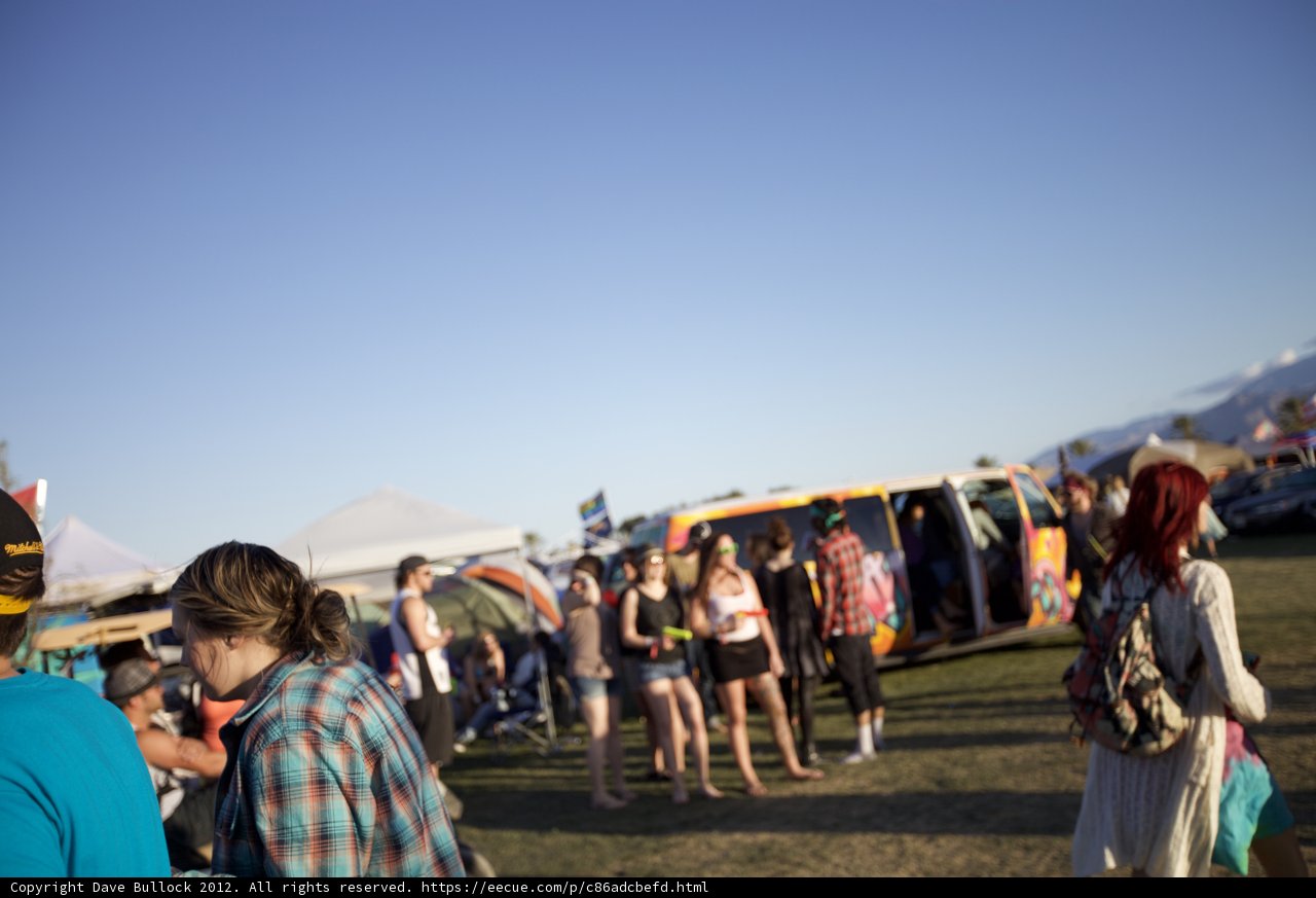 Festival Bus Crowd