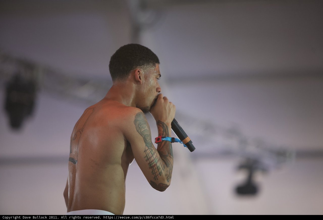 Tattooed Vocalist Rocks Coachella Stage