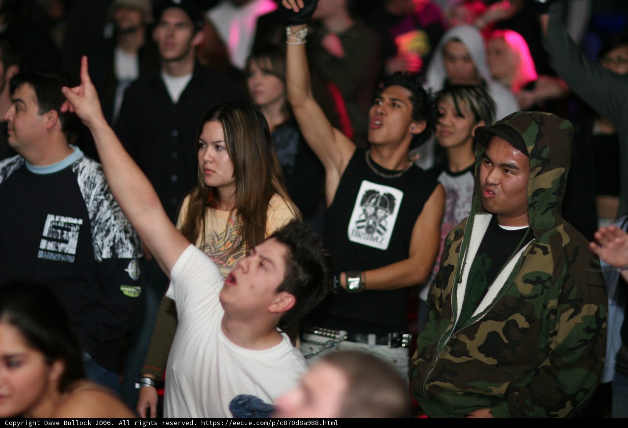 Hooded in the Urban Crowd