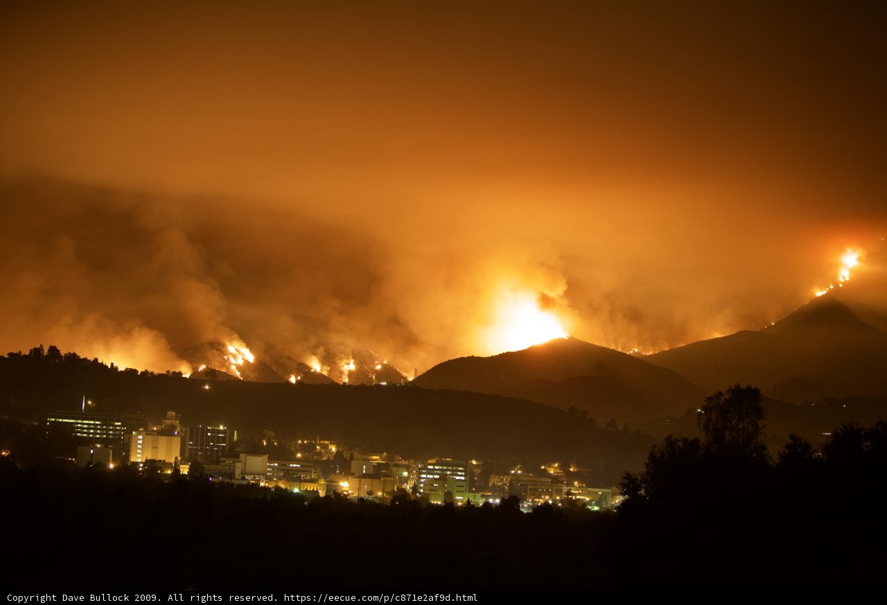 Blaze in the Hills