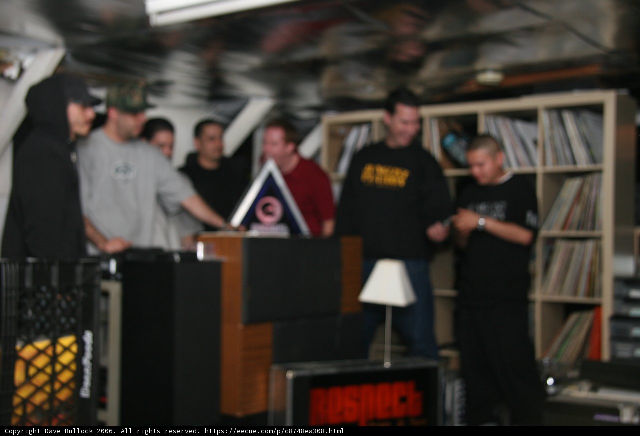 Gathering around the Bookshelf