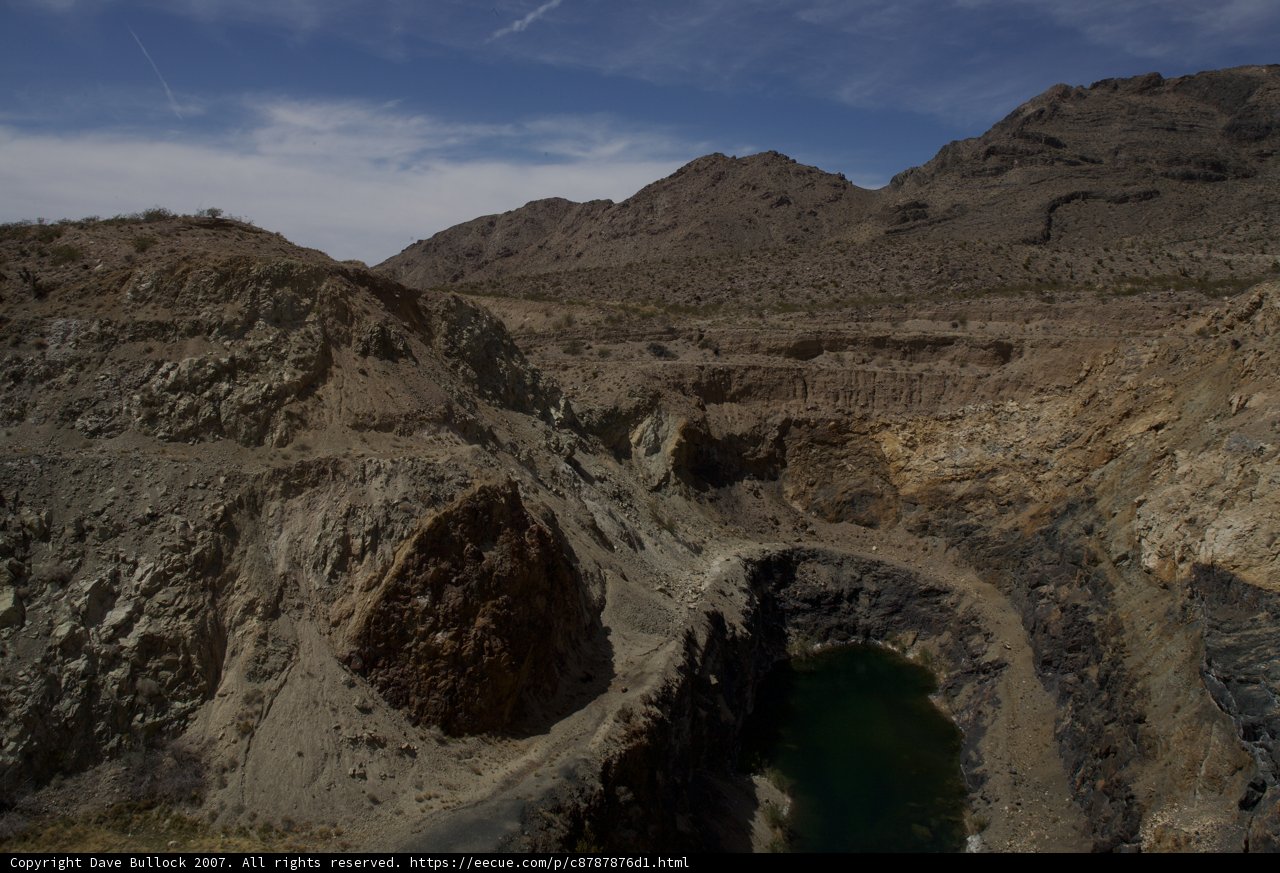 Reflections in the Blue Canyon