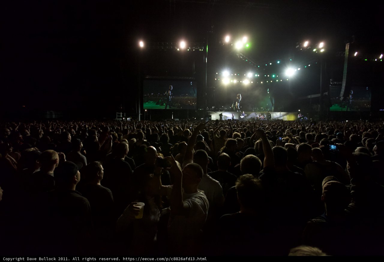 Night Sky Rock Concert