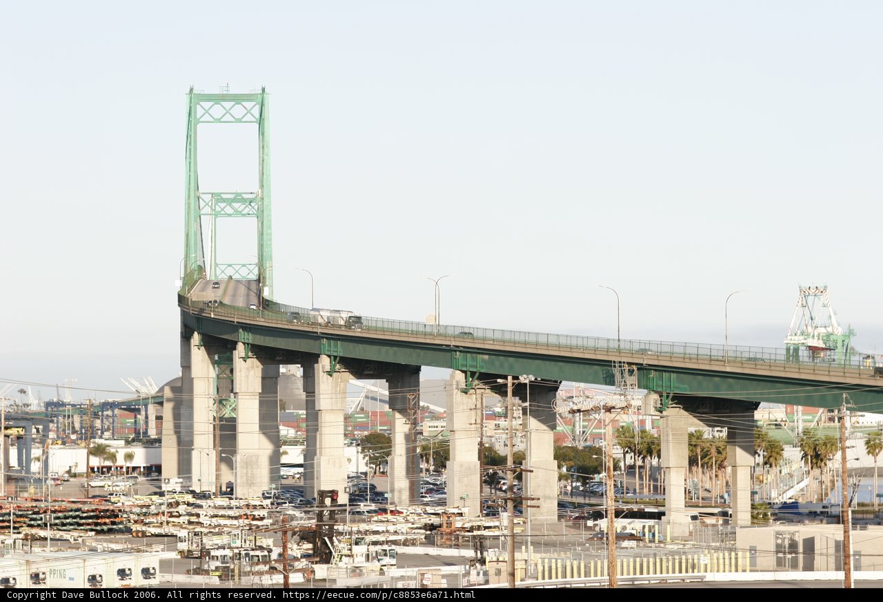 Urban Train Crossing Bridge