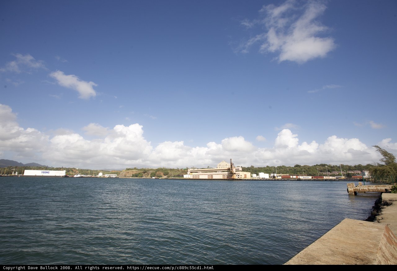 Harbor View on a Cloudy Day
