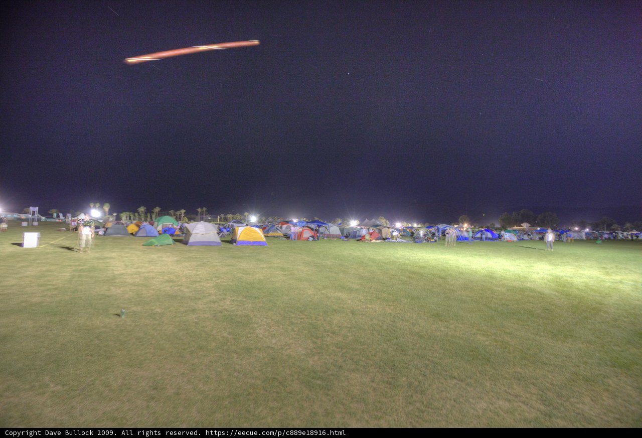 Nighttime Gathering in the Field