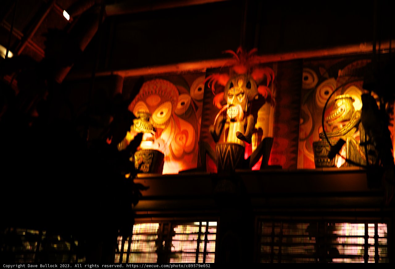 Enchanting Nighttime Statues in Disneyland