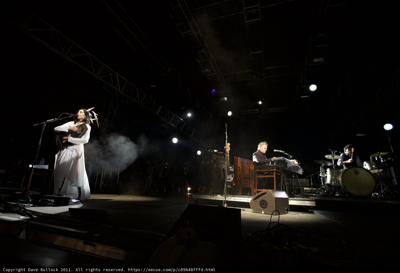 White Dress Singer Rocks Coachella