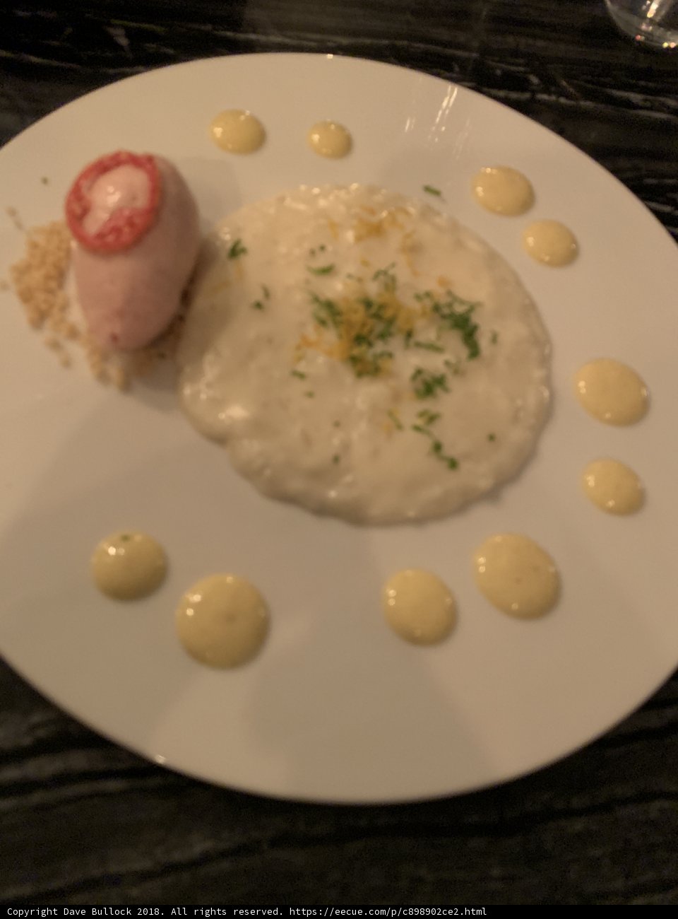 Delectable Dish on a White Plate