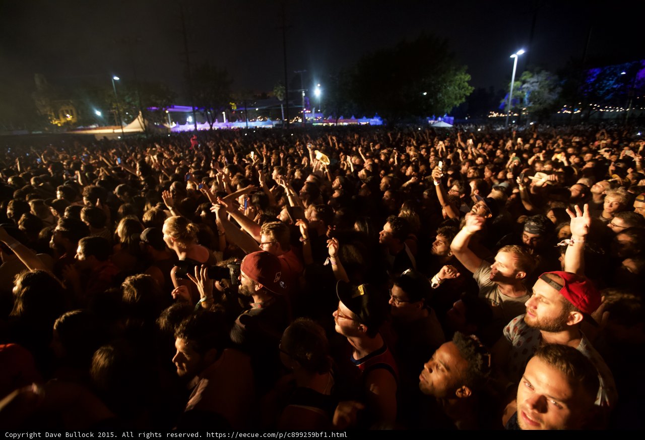 Massive Crowd Wide Shot