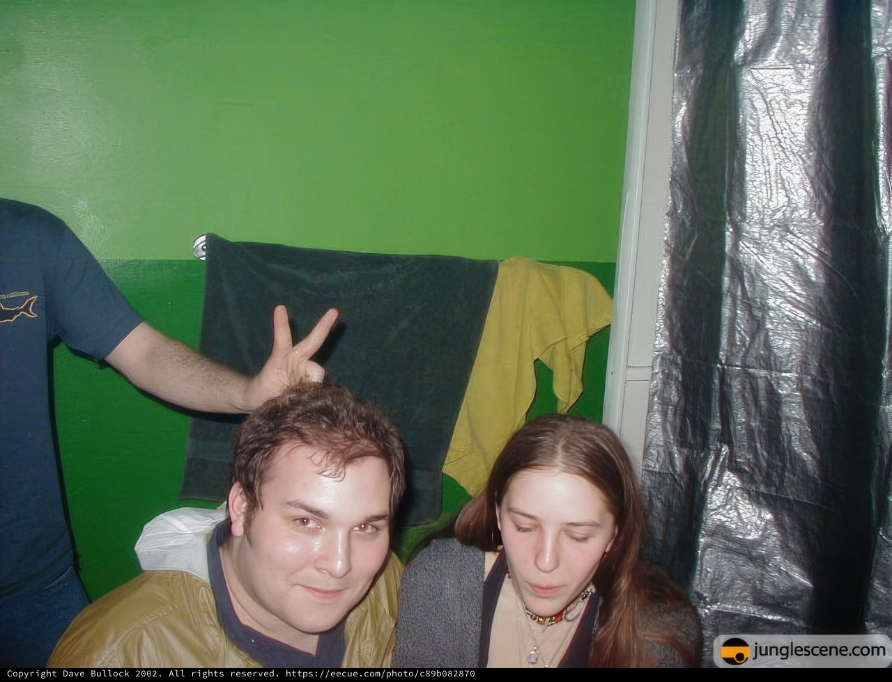Portrait of Ben and Amy in their Hostel Room