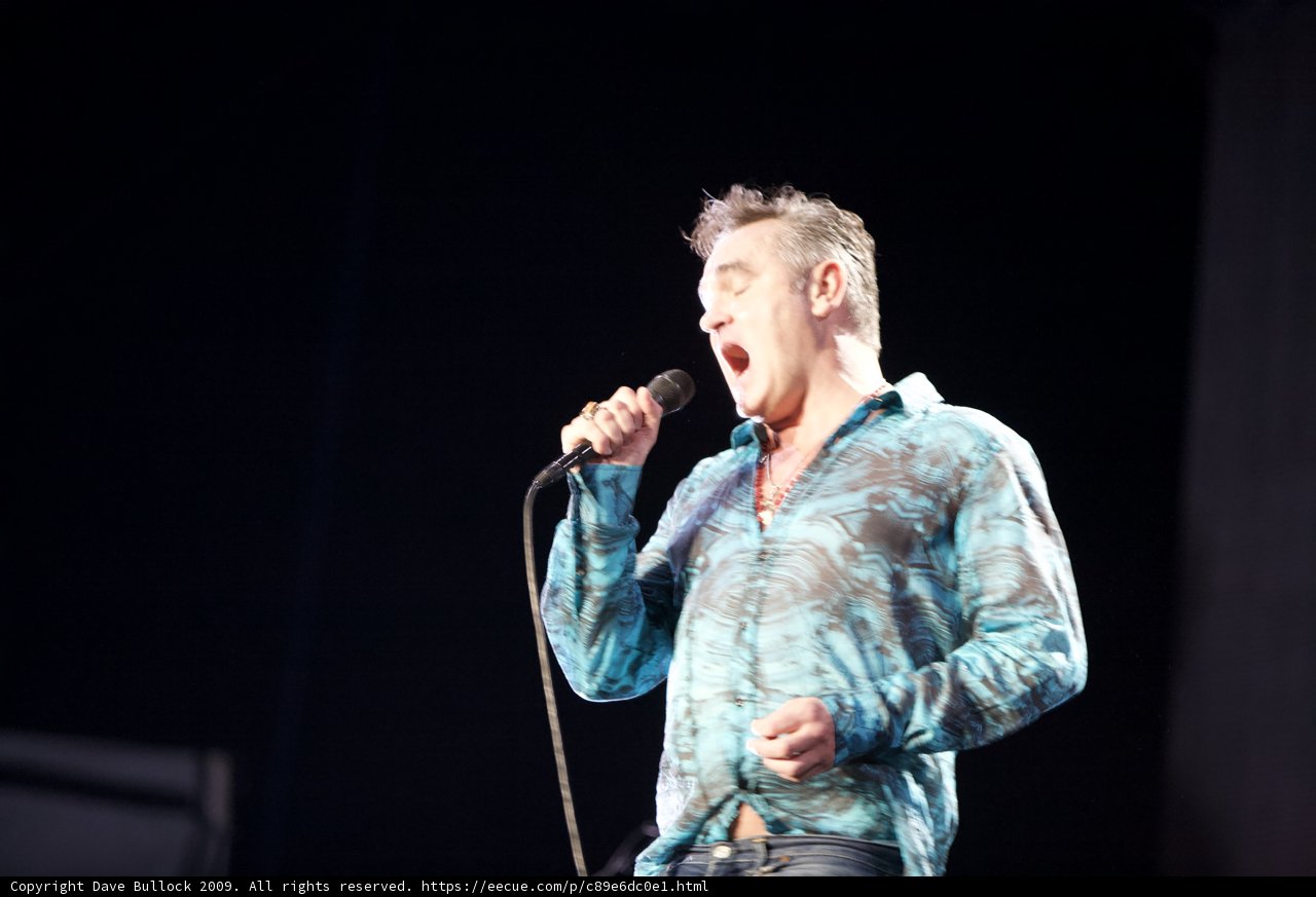 Solo Performance by Morrissey