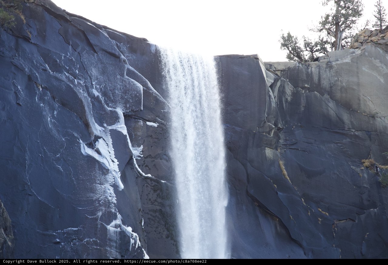 Vernal Fall in Winter, Yosemite National Park
