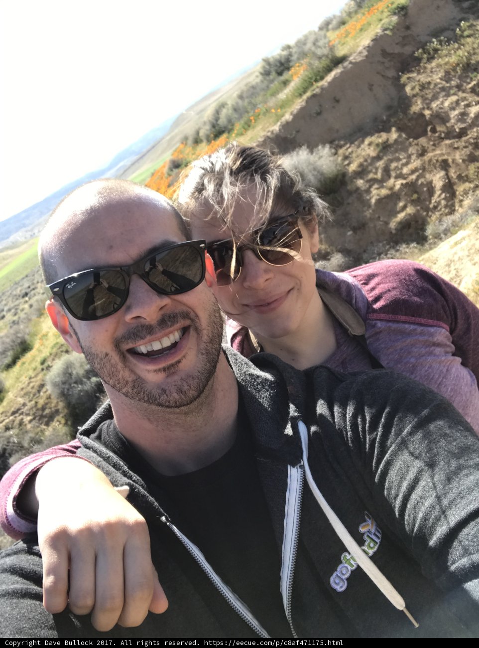 Selfie in the Mojave Desert