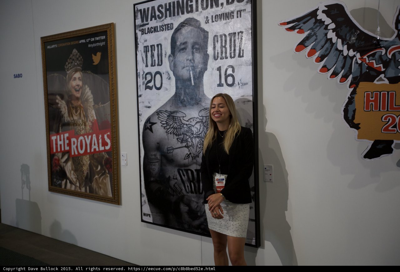 Woman and Band Poster