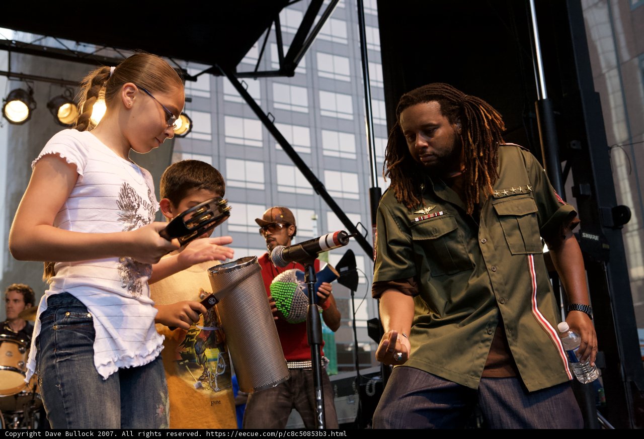 Rocking Out with Ozomatli