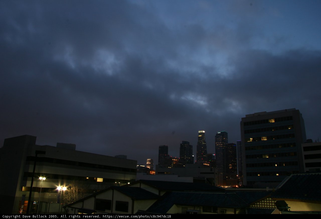The Majestic Metropolis at Dusk