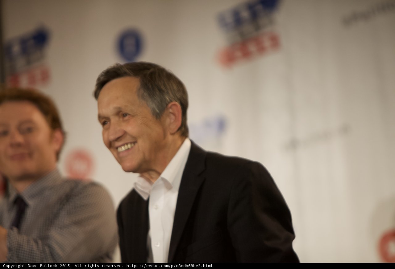 Smiling Men at Politicon Press Conference