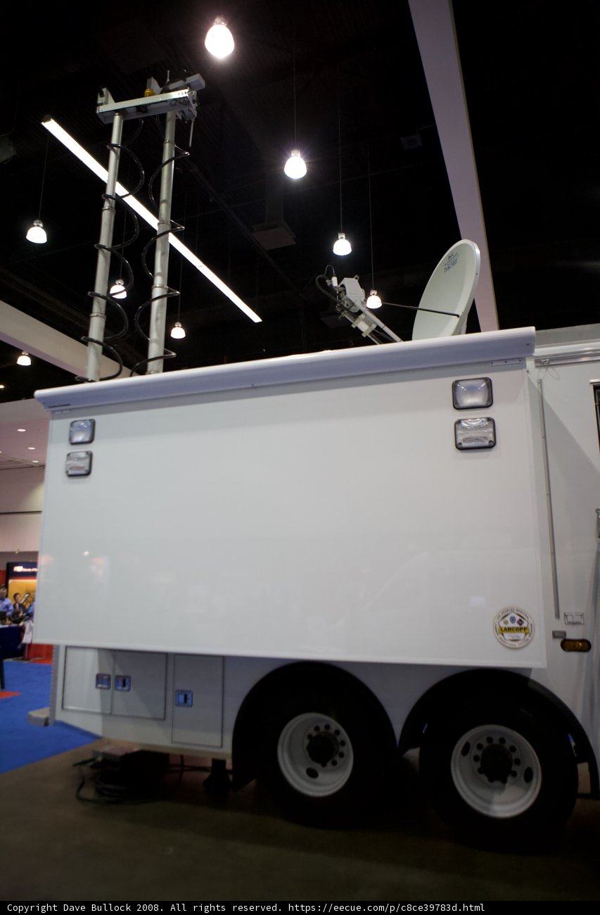 Homeland Security Truck with Satellite Technology