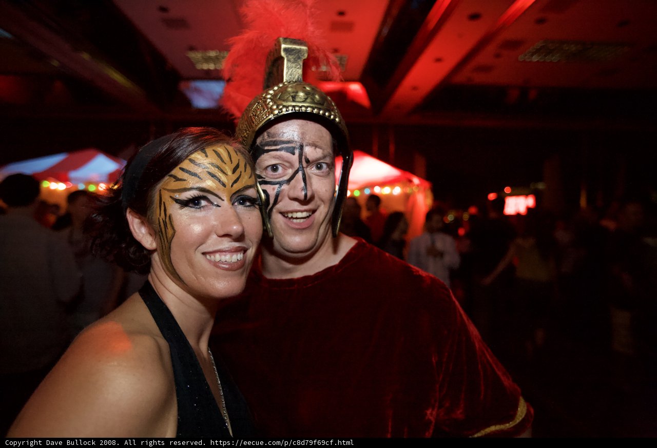 Roman Soldier Couple in the Nightclub