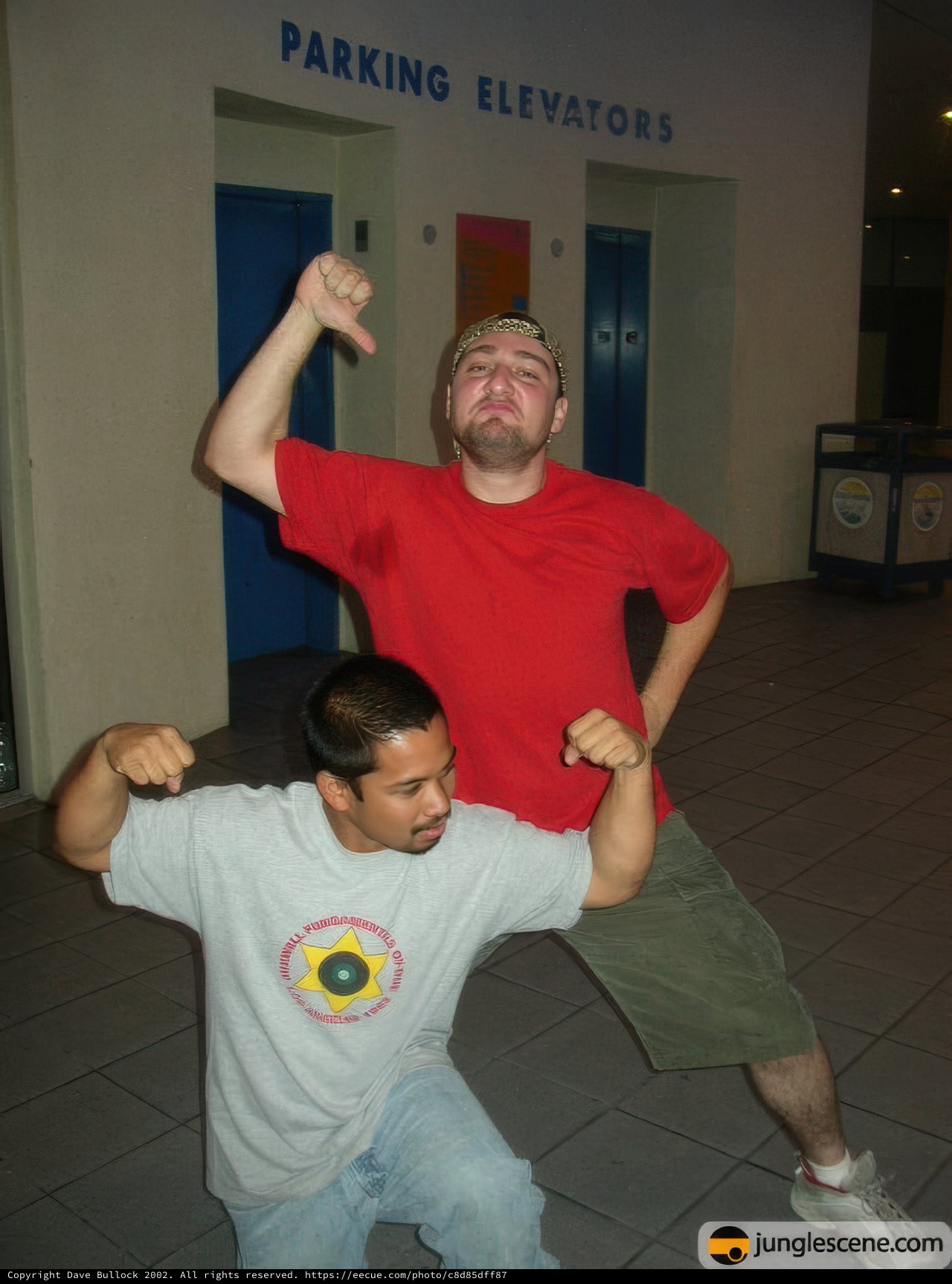 Posed Portrait of Two Smiling Men