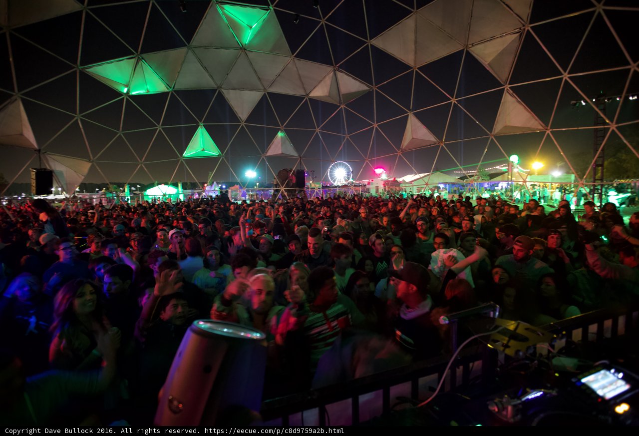 Urban Nightlife at a Concert
