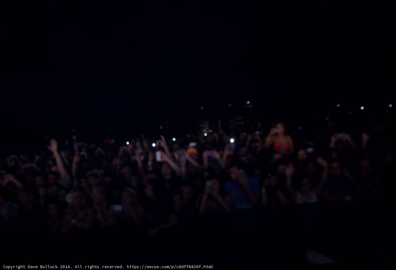 Hands Up in the Night Sky