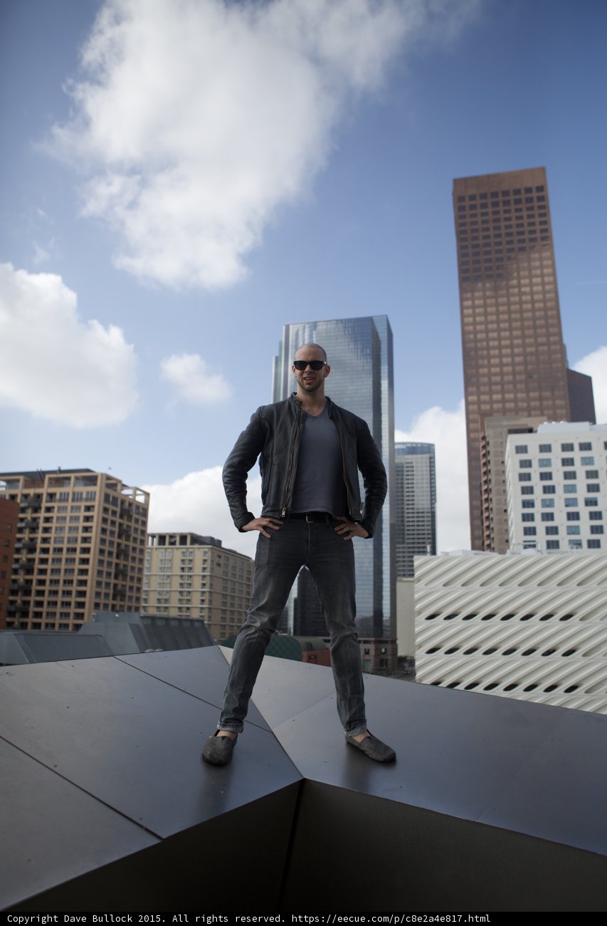 Rooftop Superhero Pose