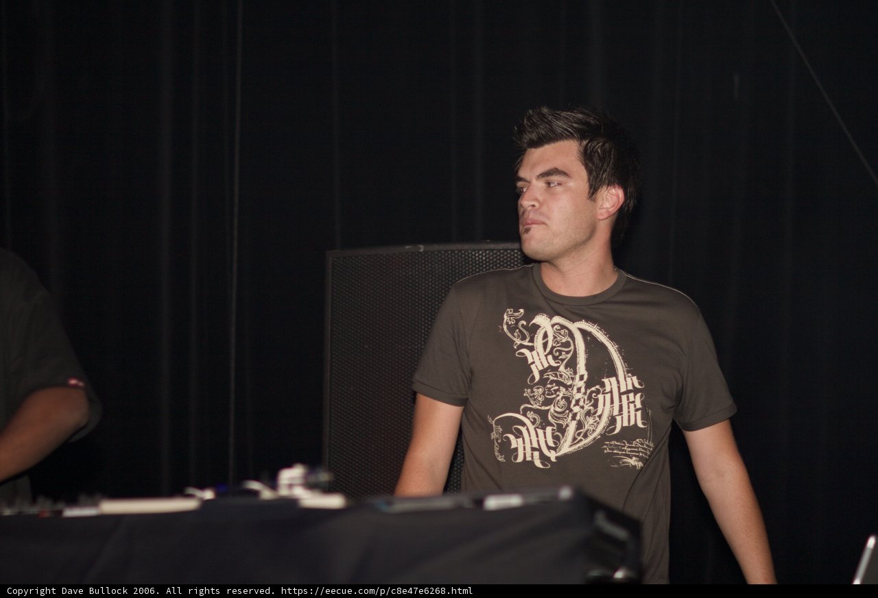 DJing in My Tee