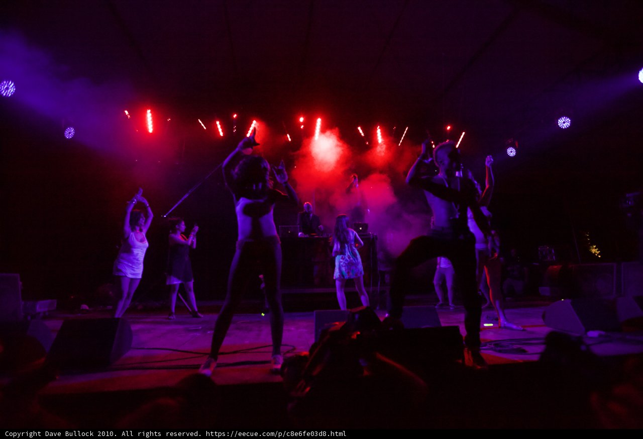 Purple Spotlight Performance