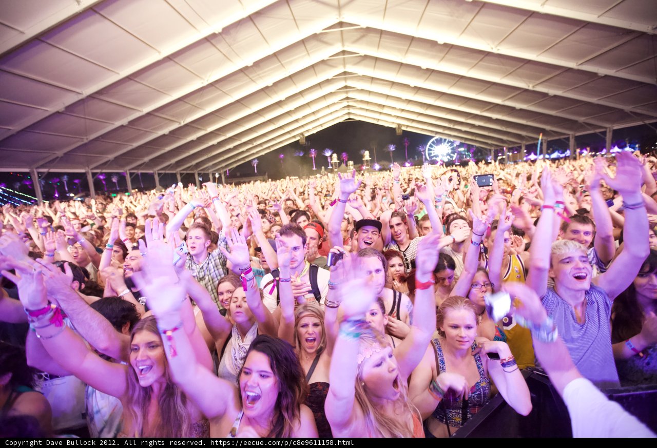Celebrating Night Life at Coachella 2012