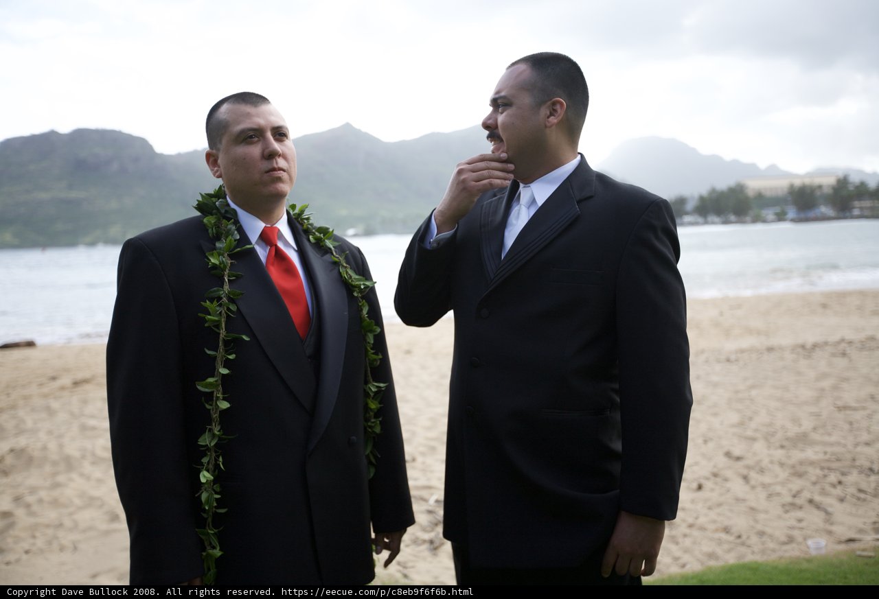 Suited Up on the Shore