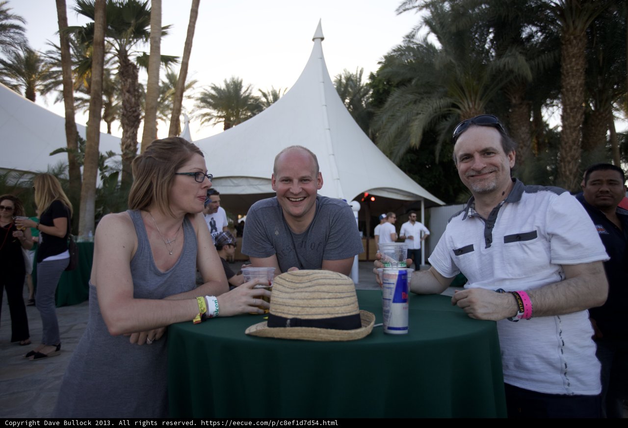 Three Friends Enjoying Coachella