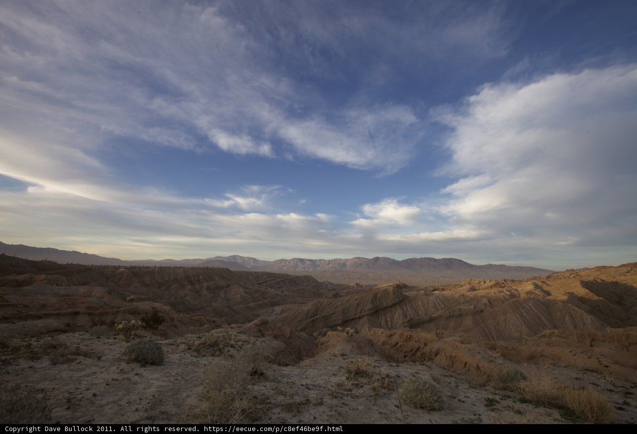 Desert Plateau Scenery
