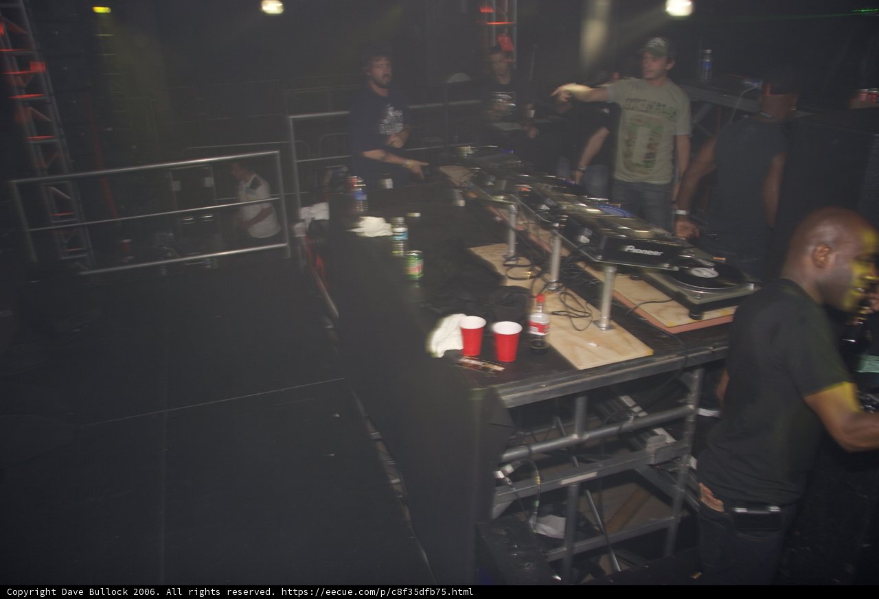 DJ Andy C and MC Q Perform at Funktion 9 3 Concert