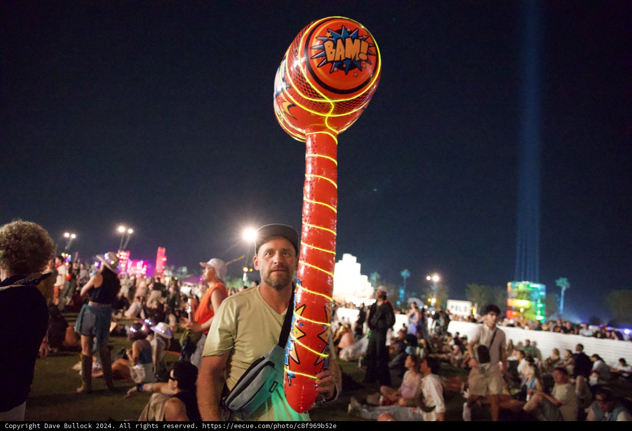 Night Revelry at Coachella 2024: Capturing the Festival Spirit