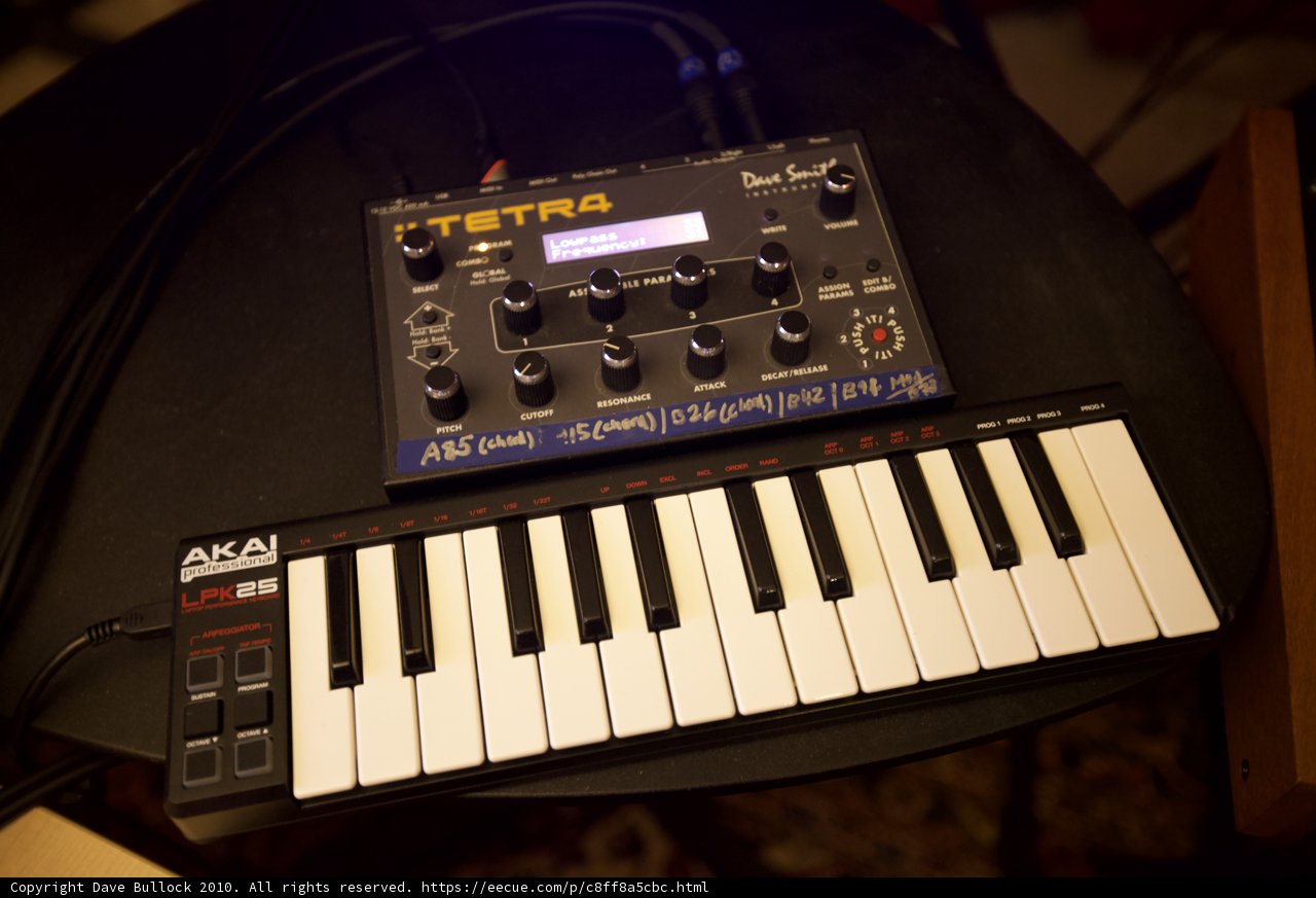 Keyboard and Music Equipment for Morgan Page